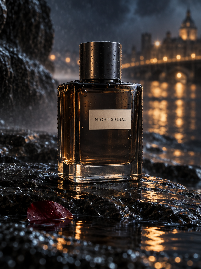 Night Signal Fragrance Campaign — Sunburst