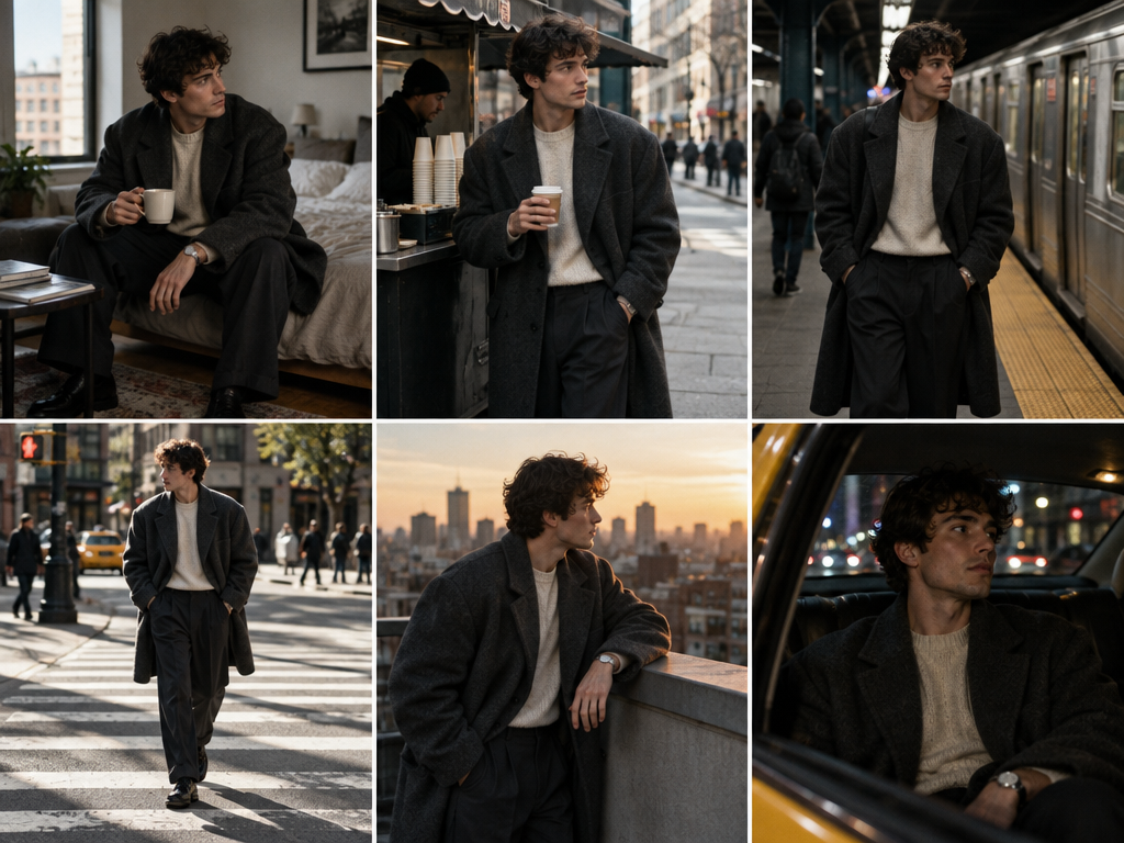 One Day Six Frames Editorial