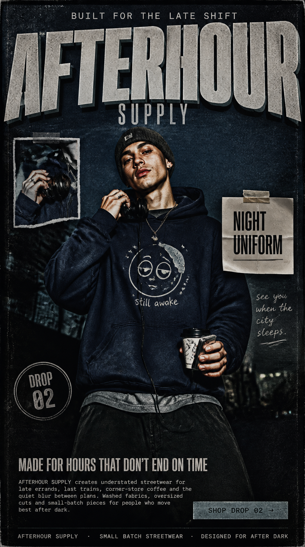 Afterhour Supply Streetwear Poster