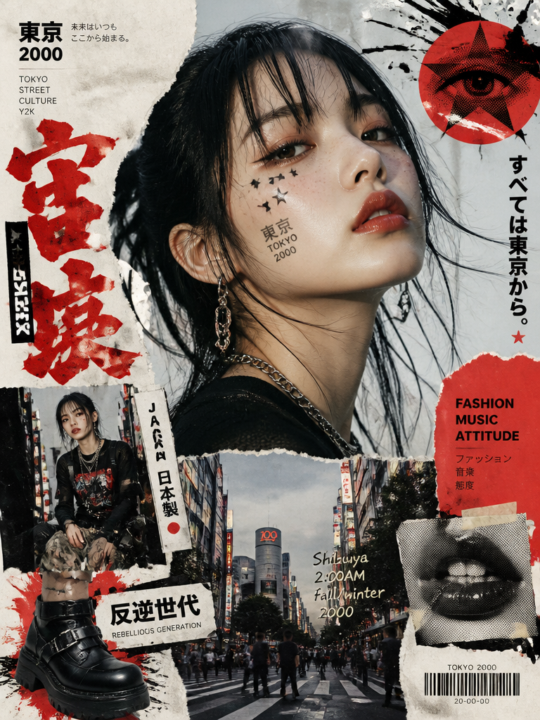 Y2K Tokyo Street Editorial