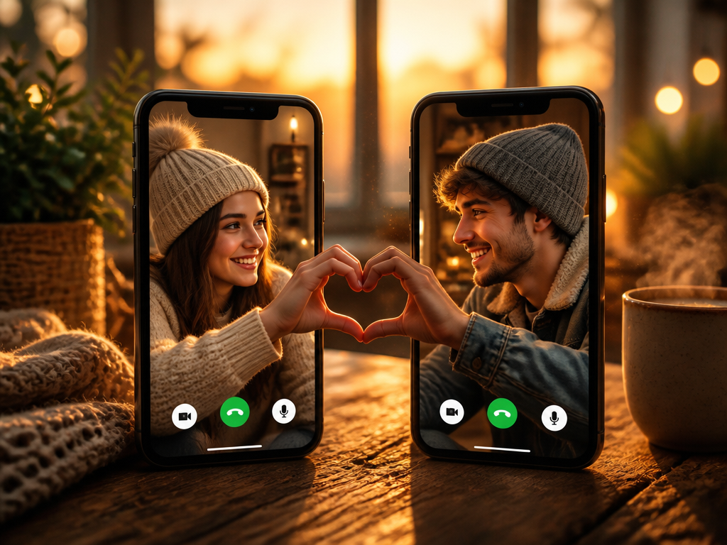 Cinematic Long-Distance Video Call