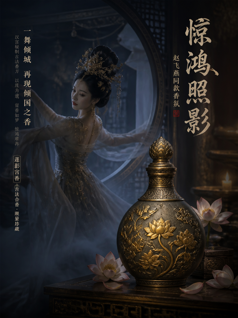 Imperial Lotus Perfume Advertisement