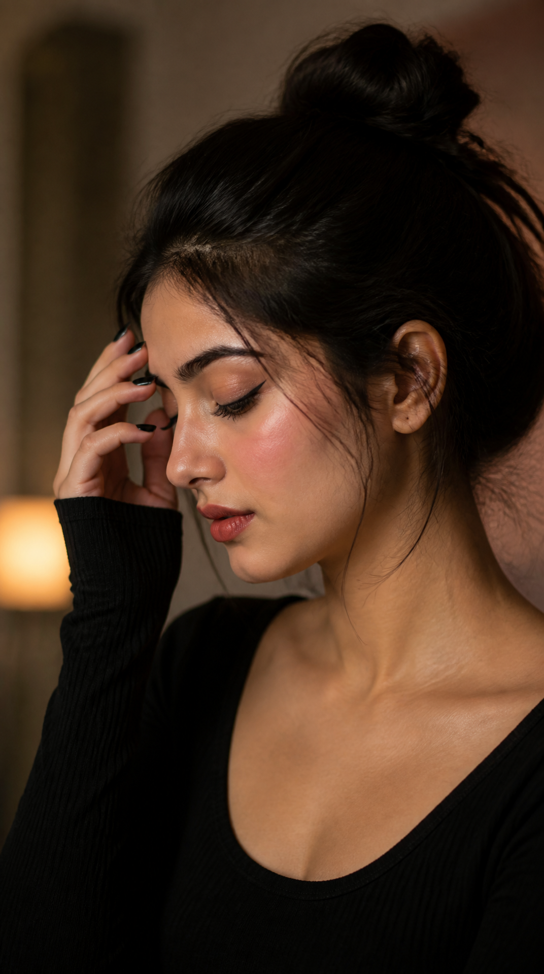 Cinematic Winged-Liner Profile