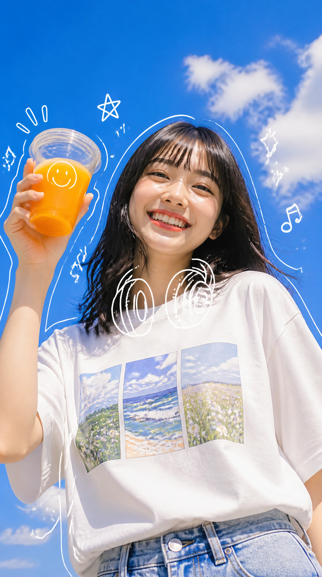 Joyful Open-Sky Portrait