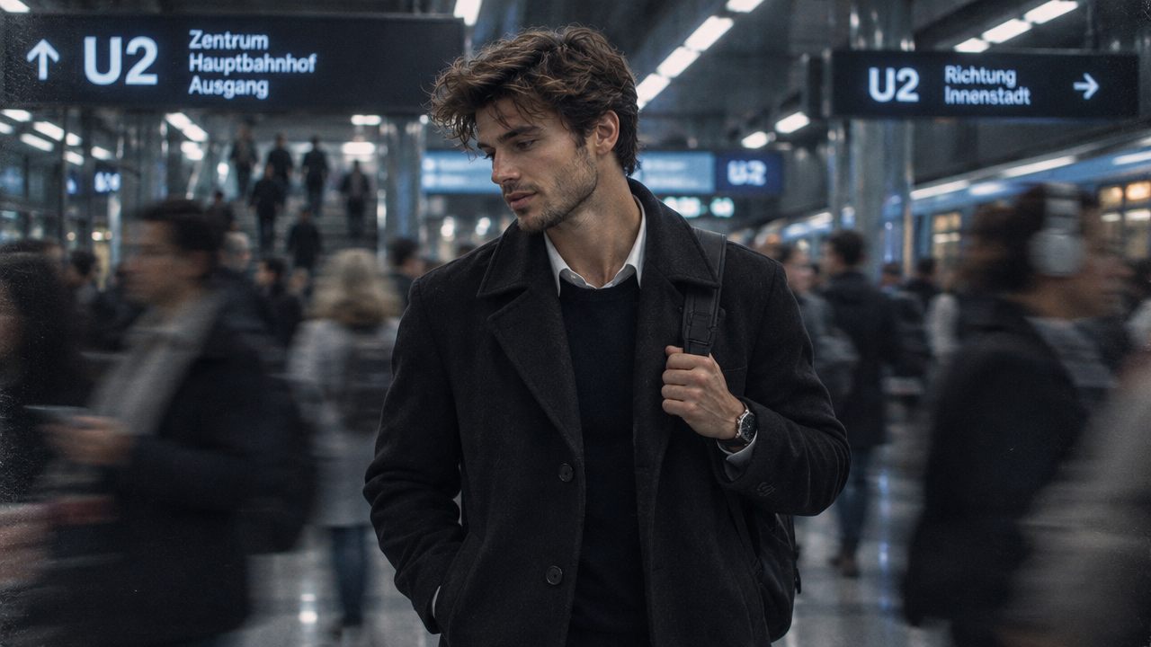 Motion-Blur Metro Portrait