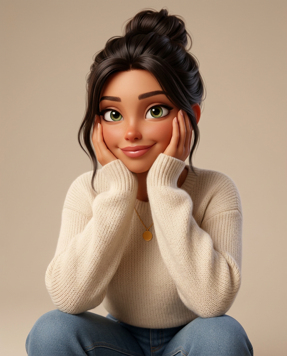 Cozy 3D Character Avatar