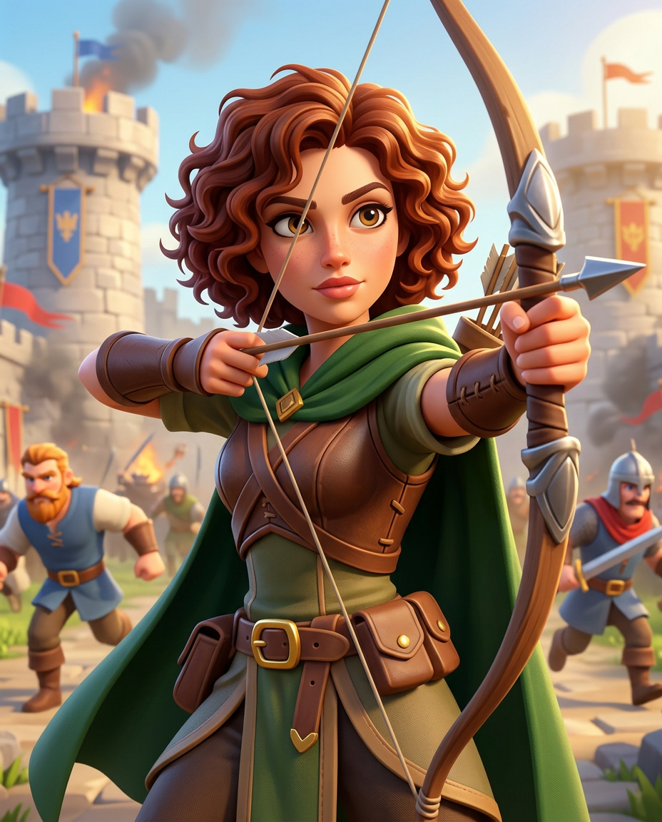 Fantasy Archer Character Restyle