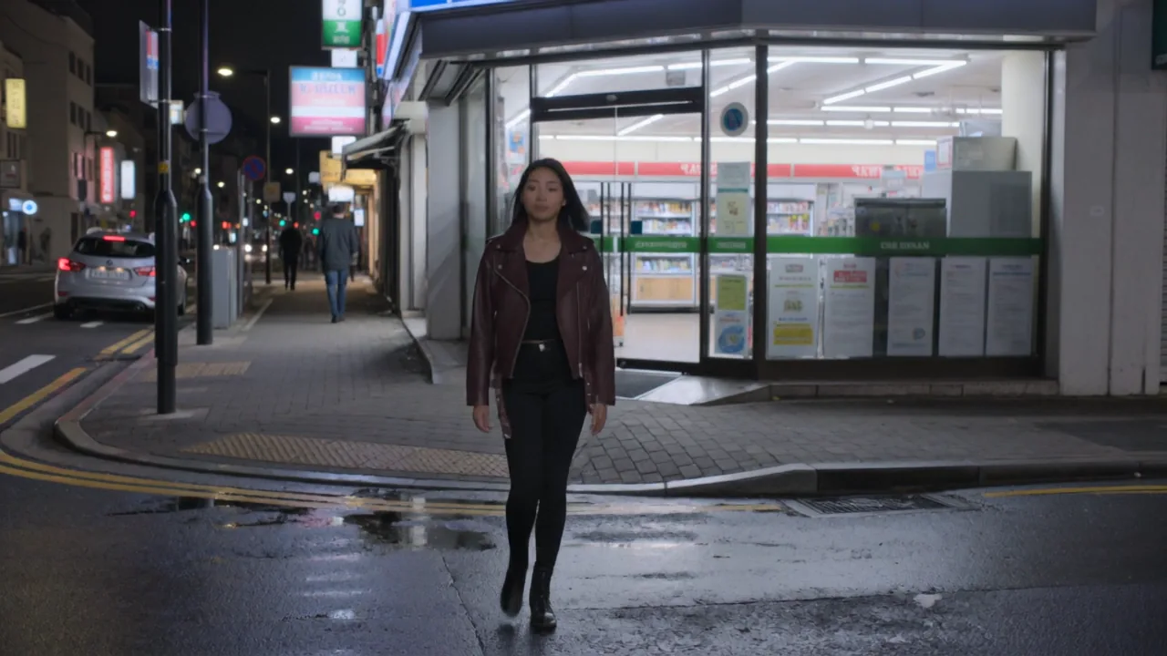 Kling 3 Standard — Late-Night Fashion Walk