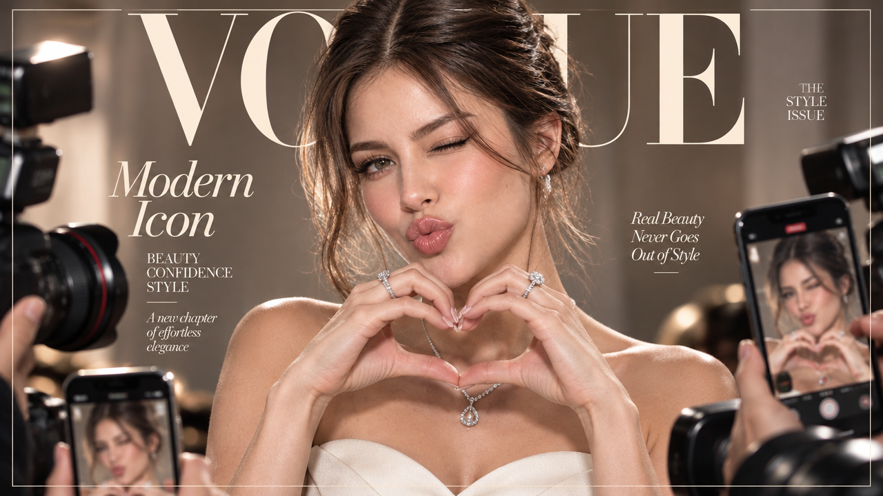 Camera-Flash Fashion Cover