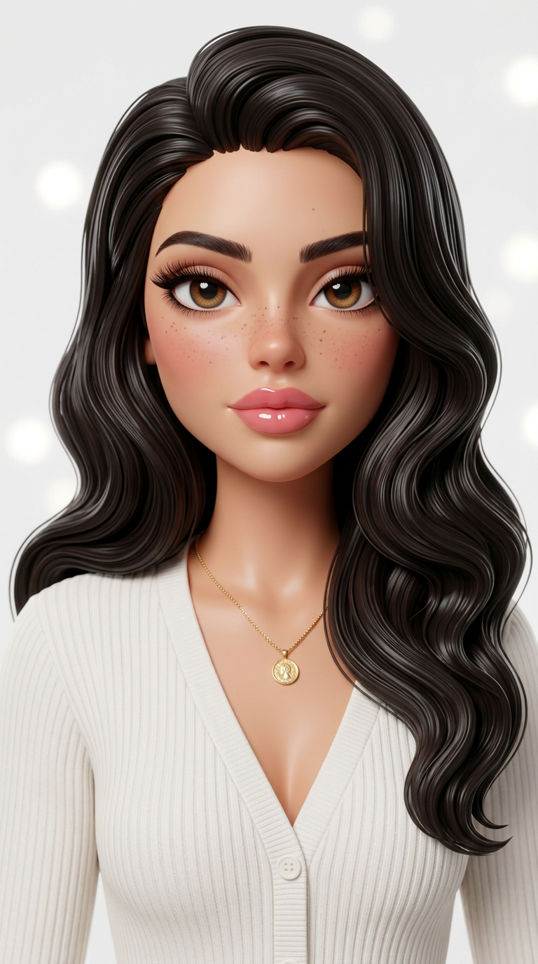 Fashion-Doll Character Portrait