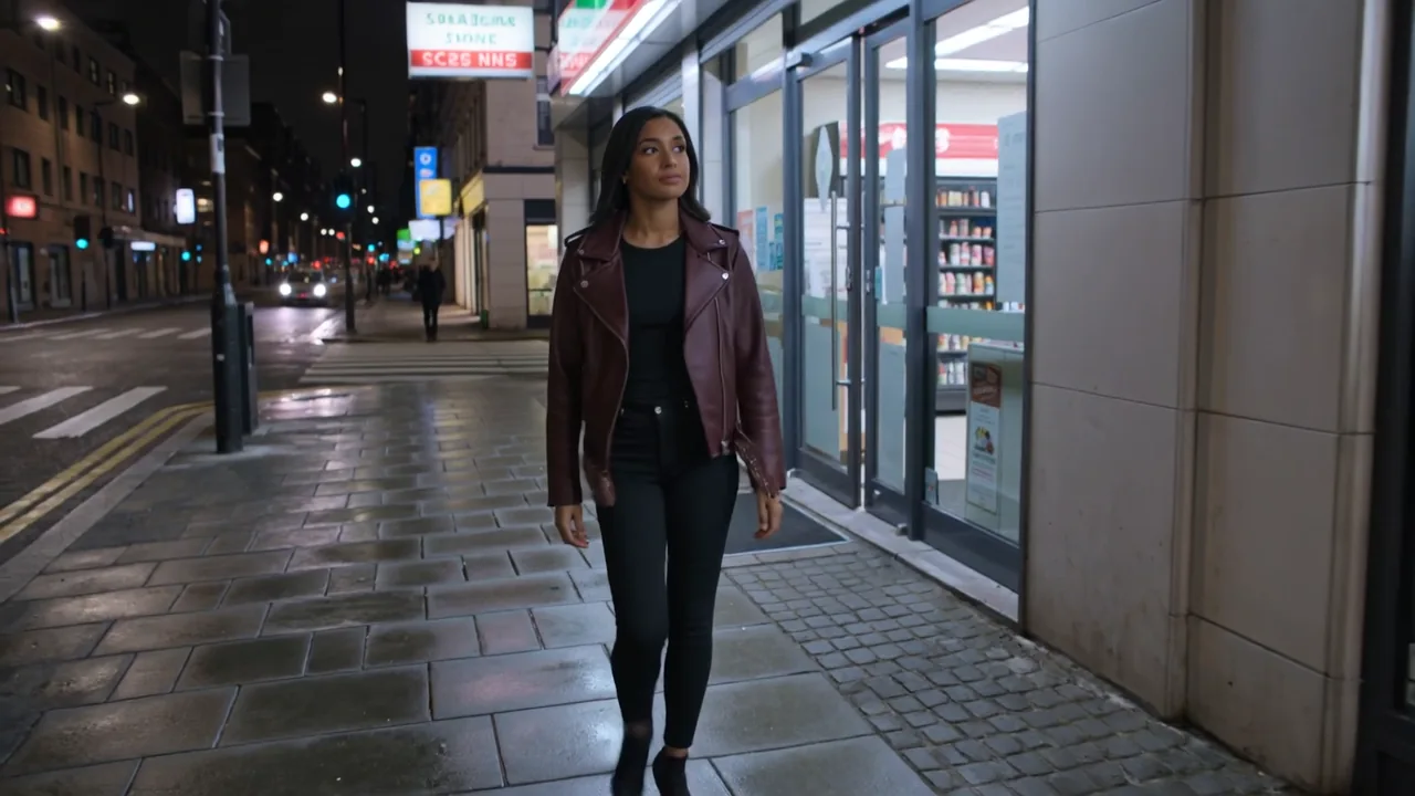 Kling 3 Pro — Late-Night Fashion Walk